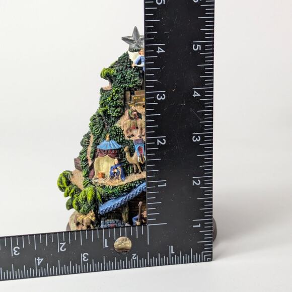 Thomas Kinkade 5.5" NATIVITY ORNAMENT Glory Newborn King Lighted Christmas Decor - Picture 12 of 16